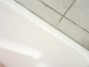 Струя освежающей мочи вернулась на мое дефектное лицо 6/16