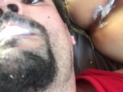 Eating cream out of her Pussy 5/16