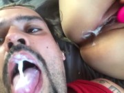 Eating cream out of her Pussy 9/16