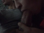 Amiga infiel Chupa Mi Gran Verga A Escondida De Su Esposo! 11/16