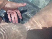 POV Artemisia Love jerking off in the jacuzzi ( full video on OnlyFans ) 3/16