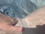 POV Artemisia Love jerking off in the jacuzzi ( full video on OnlyFans ) 5/16