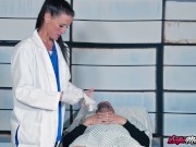 Deviant Cougar Doctor Sofie Marie Gives Handjob To Patient 2/16