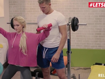 RELAXXXED - Beautiful Rossella Visconti Decides To Fuck Her Gym Trainer - LETSDOEIT