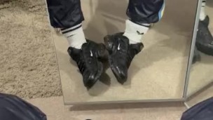 Shiny nylon Lacoste adidas and Nike TN wank