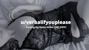 Pet Play Roleplay - Fucking My Slutty Kitten [British Erotic Audio] [F4A]