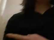 淫乱OLが仕事中に声を漏らしてトイレでオナニー② 1/16