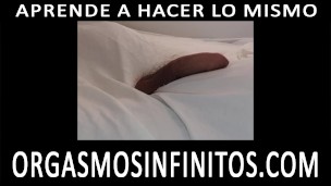 Cinco orgasmos en seis minutos. Masturbación sin manos y sin eyaculaciones. Polla grande.