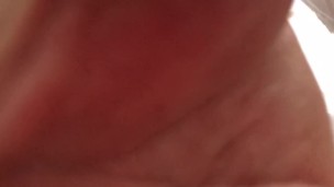 Pissing at the office toilet with a hard on