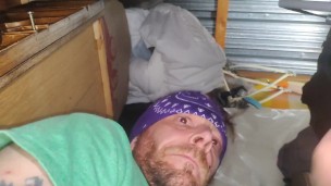 Storage fuck: Sexy Twink fucks ass at storage