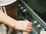 Step Sis Just Wants The Tip.. And Gets A Full Load in her Mouth.! 3/16