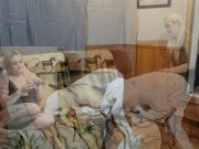 Blonde pegs Easter bunny  15/16