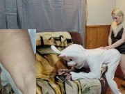 Blonde pegs Easter bunny  5/16