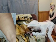 Blonde pegs Easter bunny  7/16