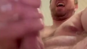 Quickie Close-Up Cumshot Frisky Otter Orgasm