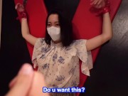 いつもドSな彼女を拘束してくすぐり調教SEXしたらガクガク絶叫しながら大量潮吹きさせちゃいました。Japanese Girl BDSM Hard Orgasm w/ Tied and Tickled 1/16