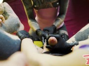 Slave gets SOUNDING and ANAL stretching session from 2 dominas - Uretra stretching, ass fucking 11/16