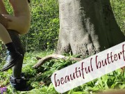 On fait de l'Exhib en Forêt, il me Pisse et Jouis dessus ! Beaucoup d'Urine et de Sexe en Public ! 9/16