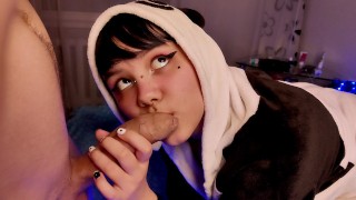 I will play with your foreskin and then swallow your cum - Video ...