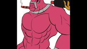 Furry Draws Lt. John Llama Naked (Timelapse)