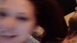 TexasBWC and Sunshyne hard deepthroat and fucing!