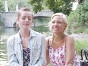 Deutsche Mädels vergnügen sich in der Umkleidekabine 7/16