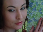 Naked Private Show With Beautiful Long Haired Brunette Tuna! 3/16