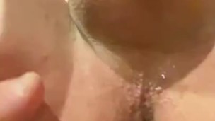 Bi Jock jerking and fingering my ass