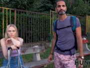 HUNT4K. Dirty girl takes part in passionate sex not with her bf 5/16