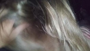 She enjoys the cum in her mouth