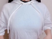 【育乳日記 #5】えっちなスク水でチクニー/// 乳首イキ 敏感女子 nipples 1/16