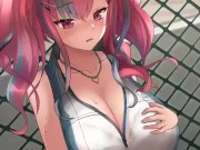 redhead playing with herself 2/16