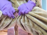 Squirting in my Lion Mascot Suit 3/16