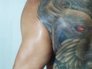 Sweaty armpits by Angelmuscles 14/16