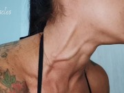 Neck veins by Angelmuscles 8/16