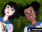 Kinky Hentai Girls Practice On Each Other 16/16