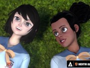 Kinky Hentai Girls Practice On Each Other 6/16