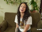 Cute Babe Strips Down For Playtime 13/16