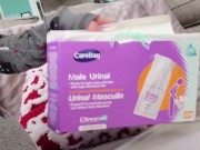 Urinal Bags and Dried Pee 1/16