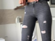 StepDaughter Caught StepDaddy Jerking Off And Milks he's dick 3/16