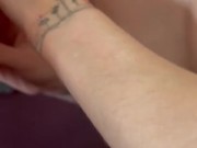 Blowjob and cum on small tits  12/16