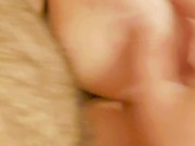 Daddy spanking his Slutty Wife -close up POV- Big ass Bouncing on dick 9/16