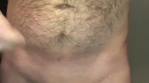 Watch Me Quickly Masturbate In The Bathroom And Cum On The Floor 
