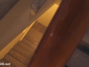 She cought naked in office bulding. Real situation 13/16