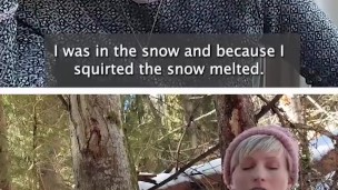 Sexy Babe Stops By Ersties For a Squirt Session