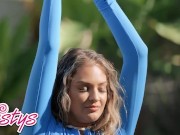 Twistys - Gizelle Blanco Fingers Herself & Gets As Wet As The Ocean As She Cums In The Shower 1/16