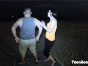 Cute brunette fucked a random guy she just met on an app 7/16
