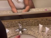 Thick Slut Stepsister getting Fucked in Bathroom 4/16
