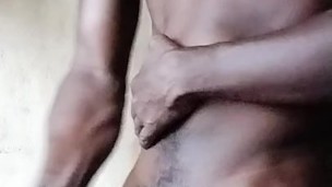 Cumshooting the hung way hot cum.... Dablackpee