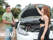 MAMACITAZ - Big Tits Latina Leela Moon Needs Her Pussy Fingered And Fucked